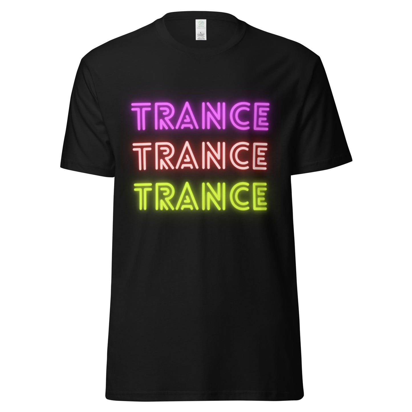 TRANCE TRANCE TRANCE Unisex organic cotton tee