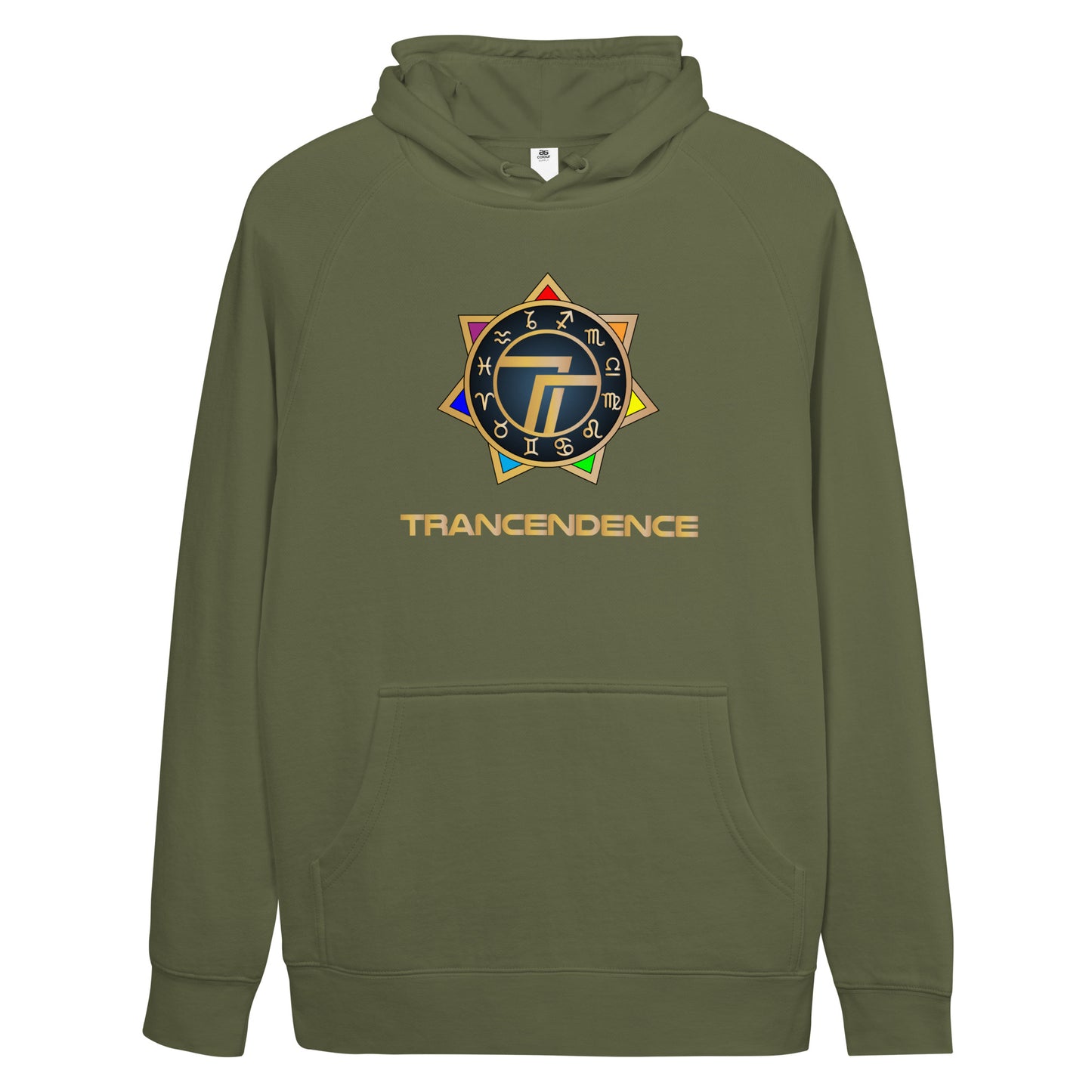 Trancendence Unisex Pocket Hoodie - AS Colour