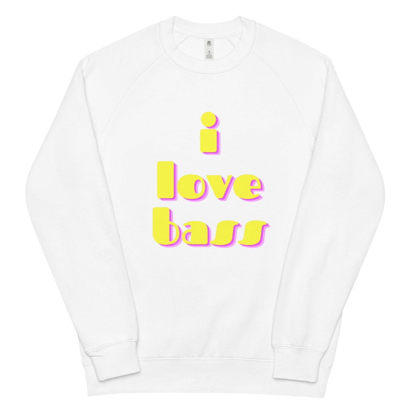 " i love bass" Unisex Sweatshirt!